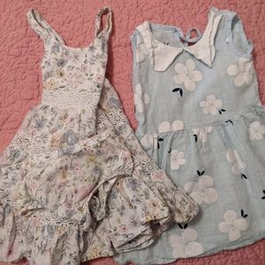 Two girls dresses
